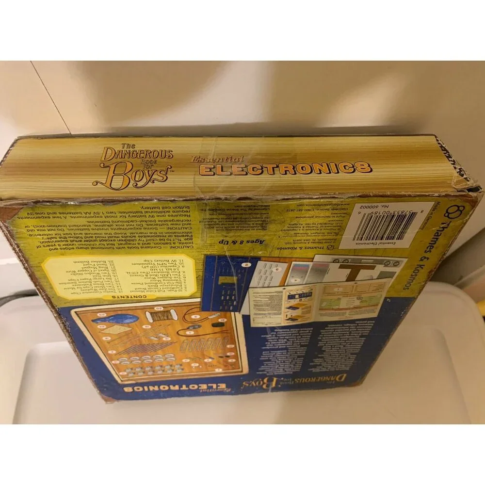 The Dangerous Book for‎ Boys Essential Electronics Kit by Thames and Kosmos